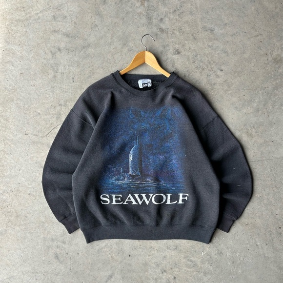 Lee Other - Vintage 90s Seawolf Graphic sweatshirt | Fits like L